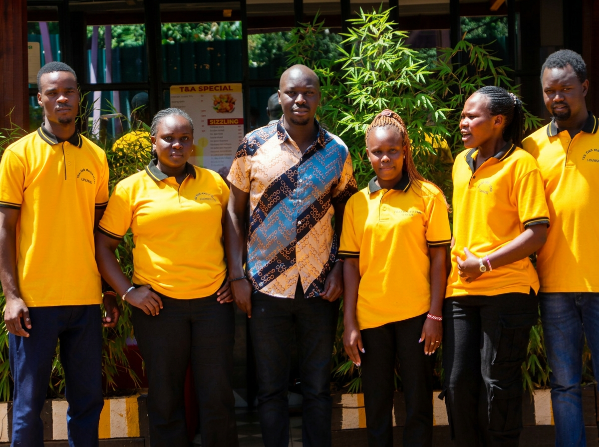 The T&A Carwash and Lounge team